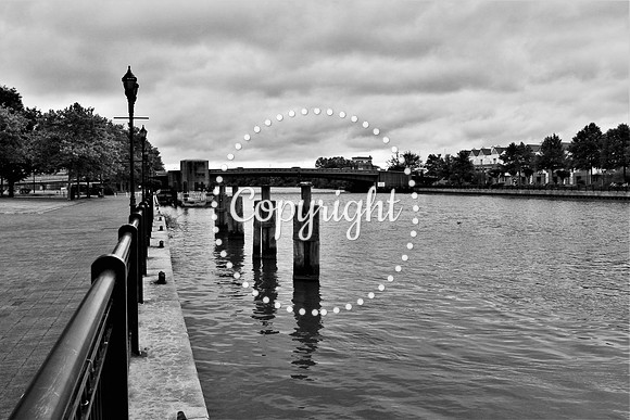 IMG_8939 Wilmington Riverfront BW