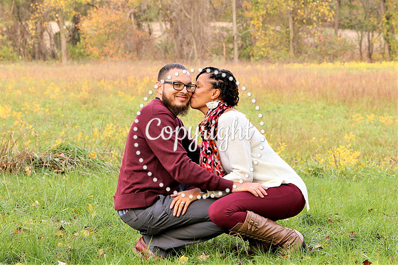 Couple - Fall Foliage