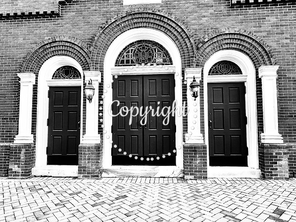 IMG_9090 St Peters NC Doors BW